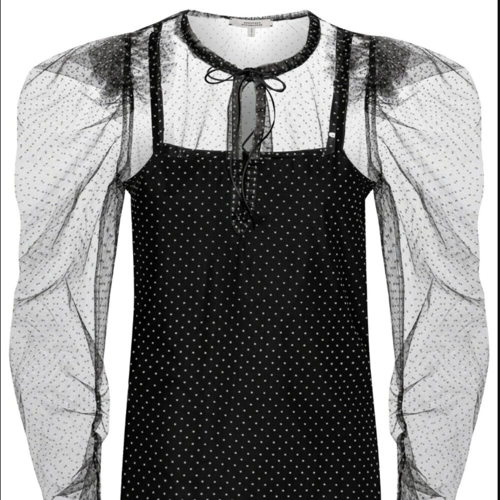 Dorothee Schumacher Transparency polka-dot blouse